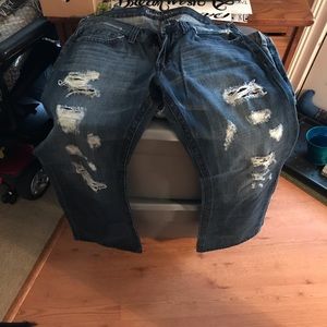 Men’s Guess Jeans Destroyed size 36